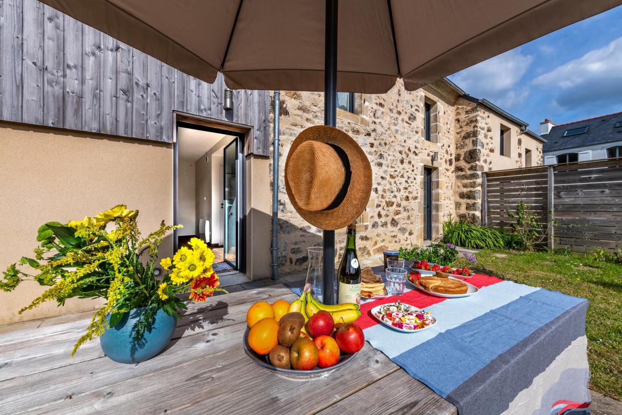 Toudig - Maison Avec Terrasse Et Jardin Plougastel-Daoulas Exterior foto