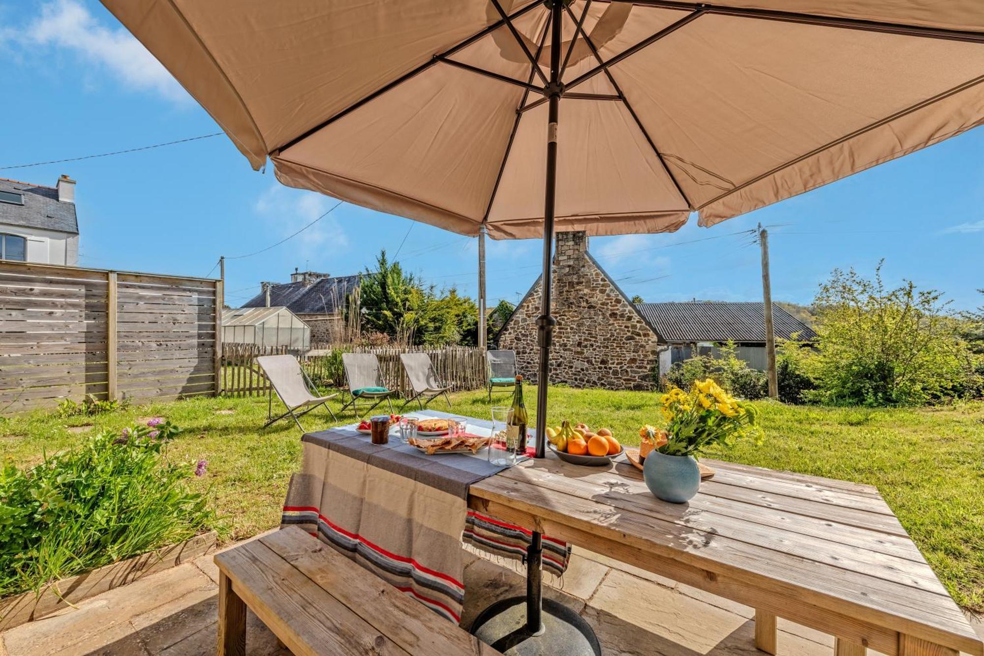 Toudig - Maison Avec Terrasse Et Jardin Plougastel-Daoulas Exterior foto
