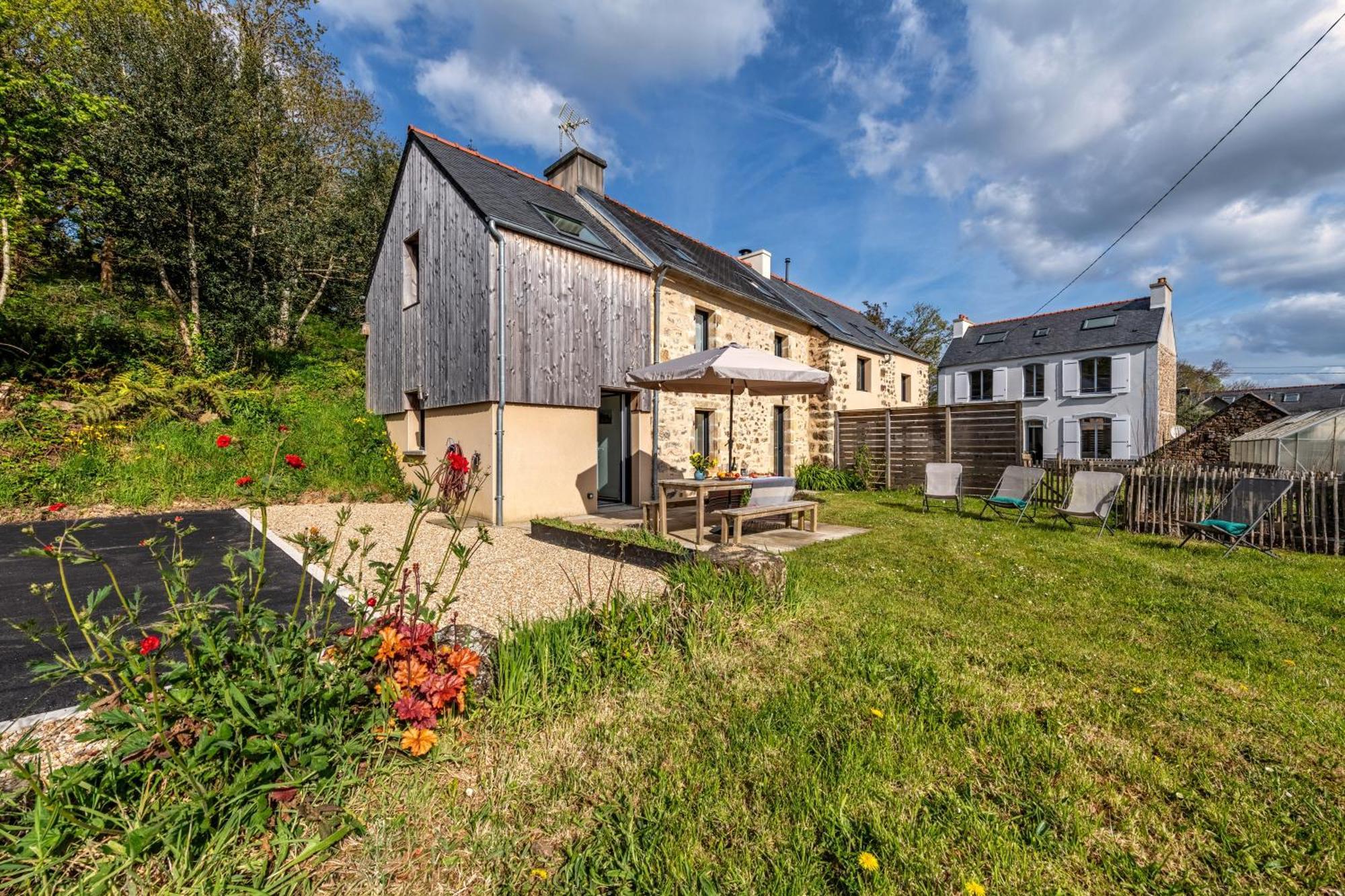 Toudig - Maison Avec Terrasse Et Jardin Plougastel-Daoulas Exterior foto