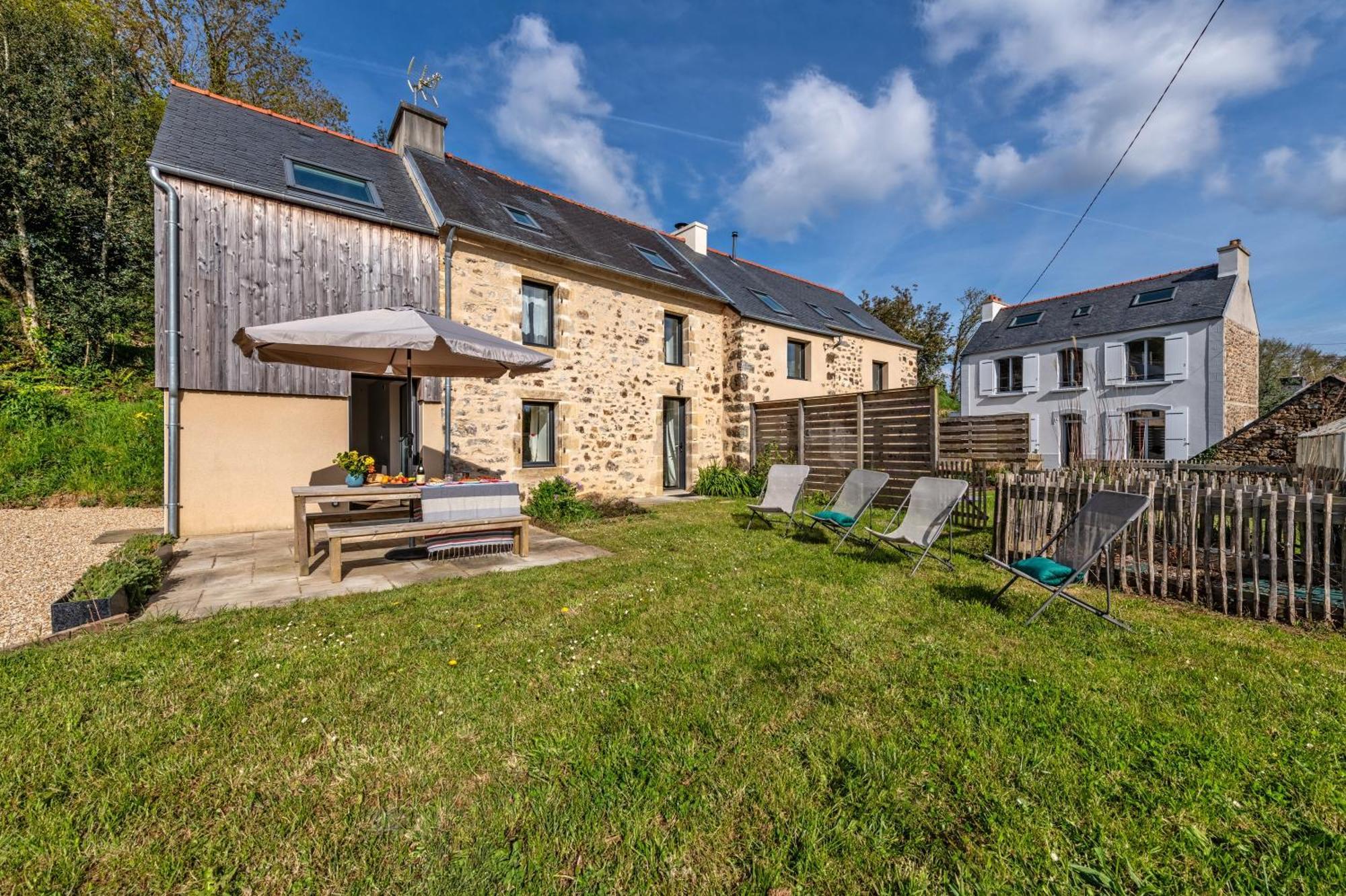 Toudig - Maison Avec Terrasse Et Jardin Plougastel-Daoulas Exterior foto